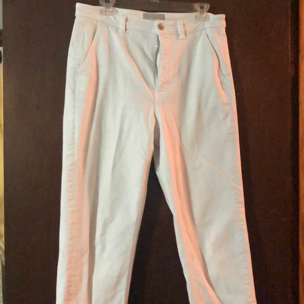 Everlane White pants - straight leg crop - short